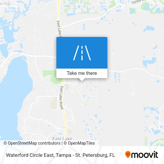 Waterford Circle East map