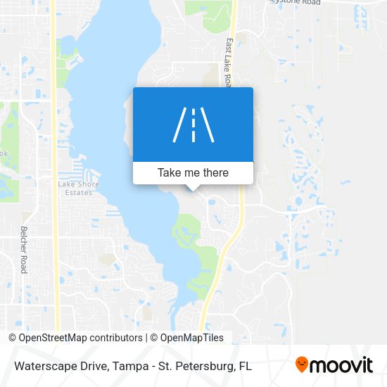 Waterscape Drive map