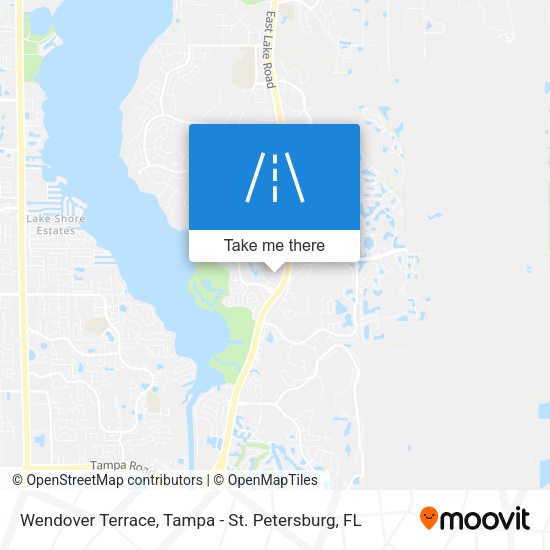 Mapa de Wendover Terrace