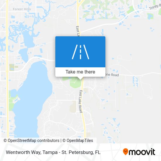 Mapa de Wentworth Way