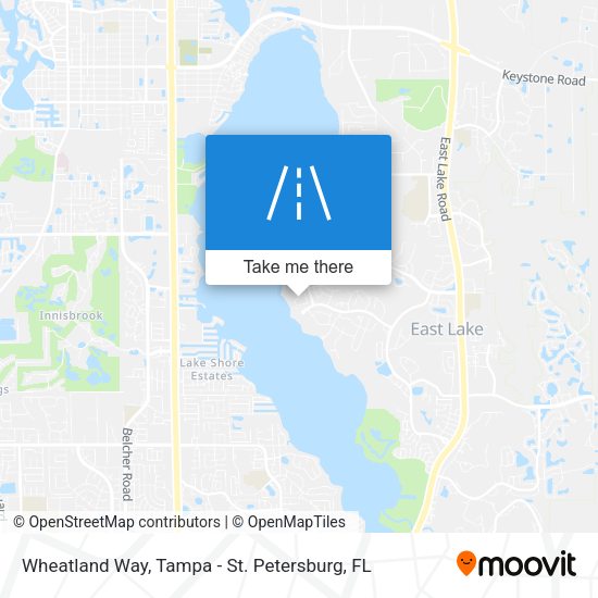 Wheatland Way map