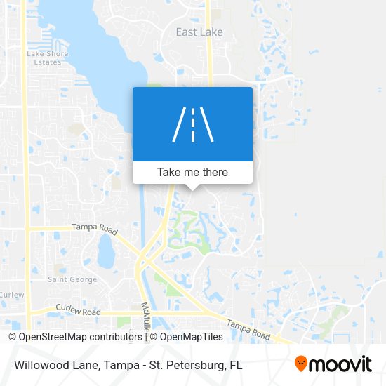 Willowood Lane map