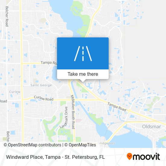 Windward Place map
