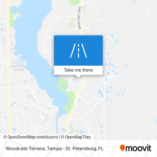 Woodcate Terrace map