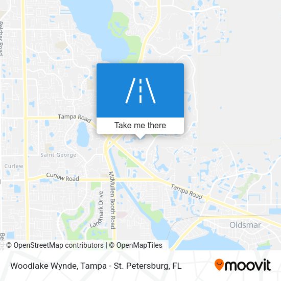 Woodlake Wynde map
