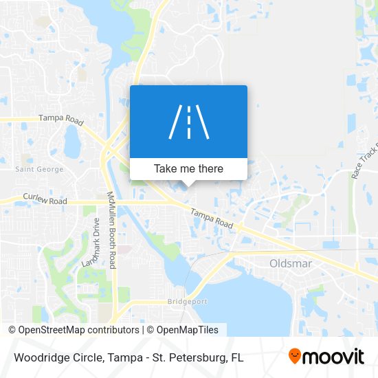 Woodridge Circle map