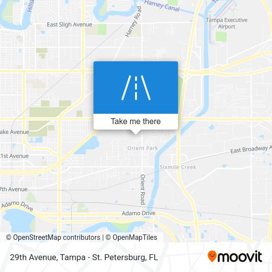29th Avenue map