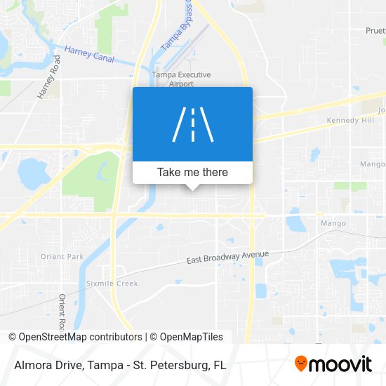 Almora Drive map
