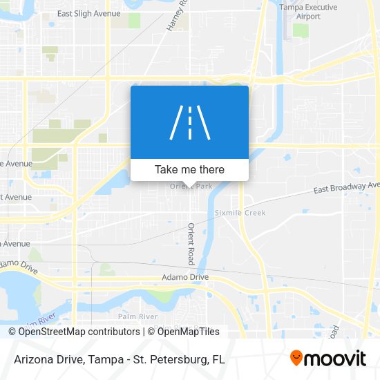 Mapa de Arizona Drive