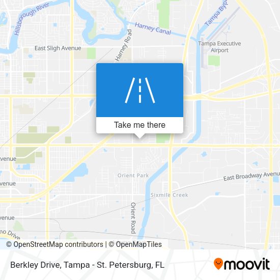 Berkley Drive map