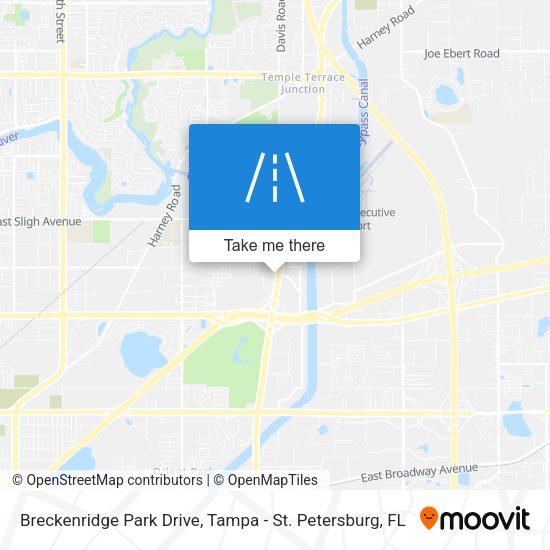 Mapa de Breckenridge Park Drive