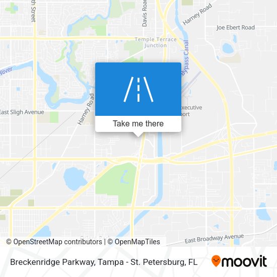 Breckenridge Parkway map