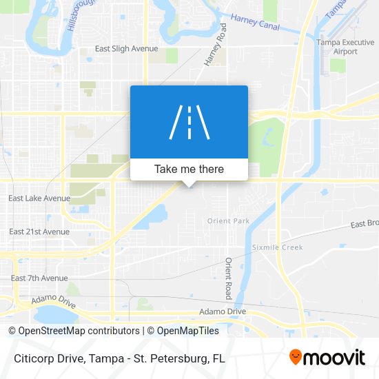 Mapa de Citicorp Drive