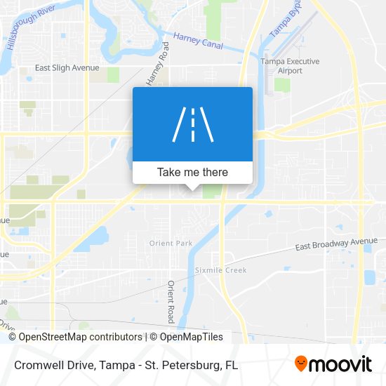 Cromwell Drive map