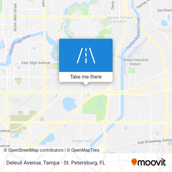 Mapa de Deleuil Avenue