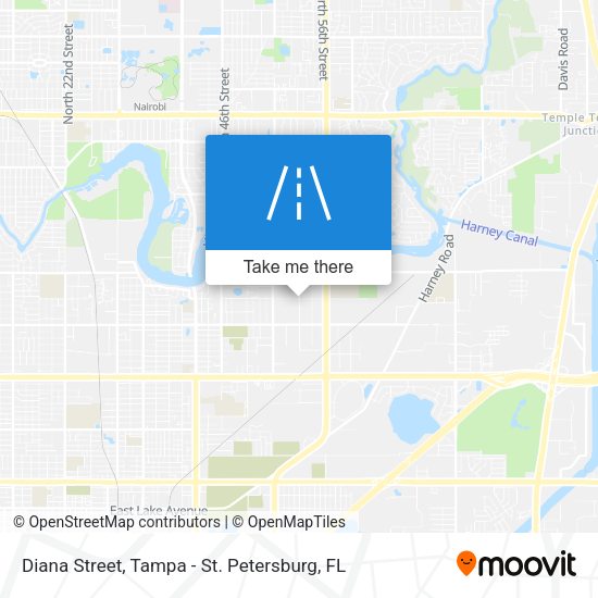 Mapa de Diana Street