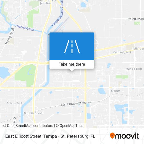 East Ellicott Street map