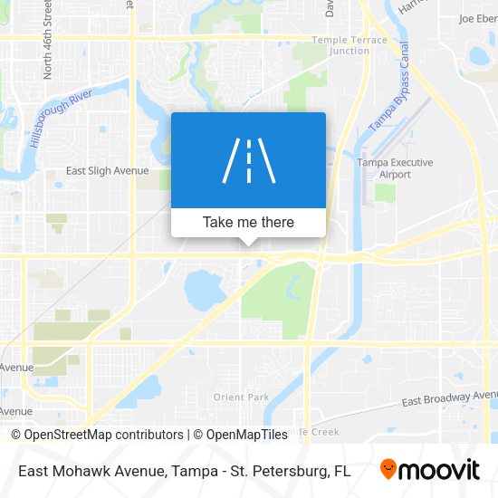 East Mohawk Avenue map