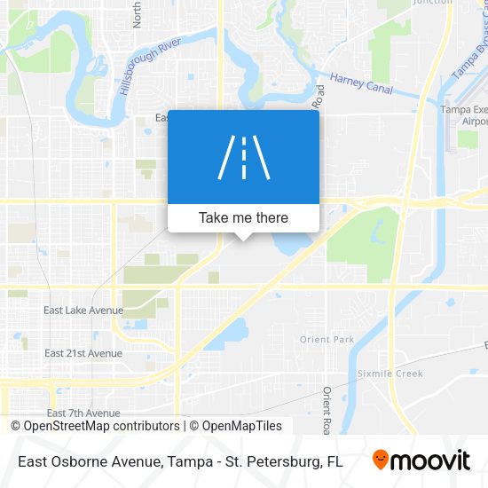 Mapa de East Osborne Avenue
