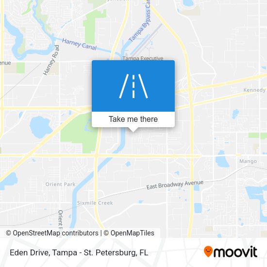 Eden Drive map