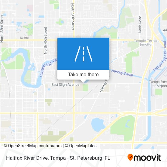 Mapa de Halifax River Drive