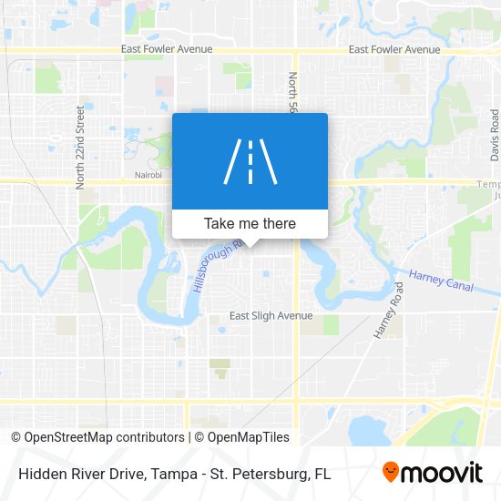 Mapa de Hidden River Drive