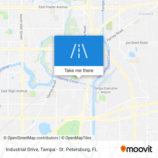 Industrial Drive map