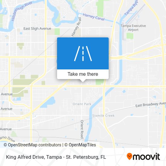 Mapa de King Alfred Drive
