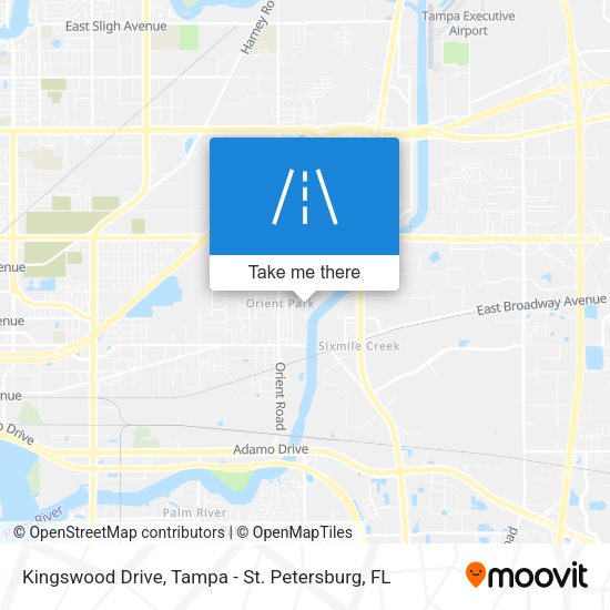 Kingswood Drive map