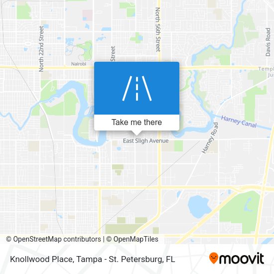 Mapa de Knollwood Place