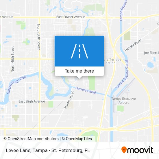Mapa de Levee Lane
