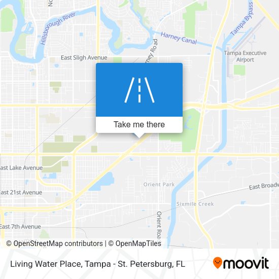 Living Water Place map