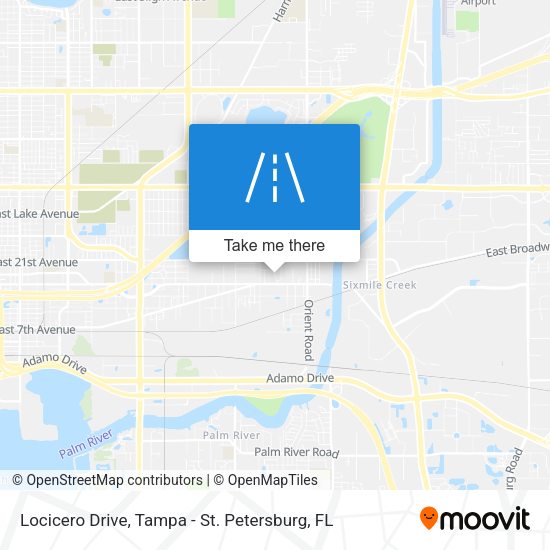 Mapa de Locicero Drive