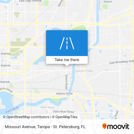 Mapa de Missouri Avenue