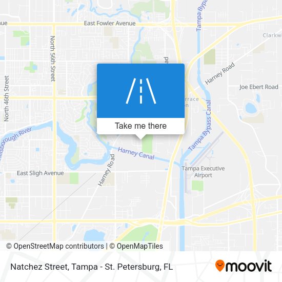 Natchez Street map