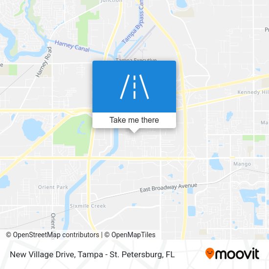 Mapa de New Village Drive