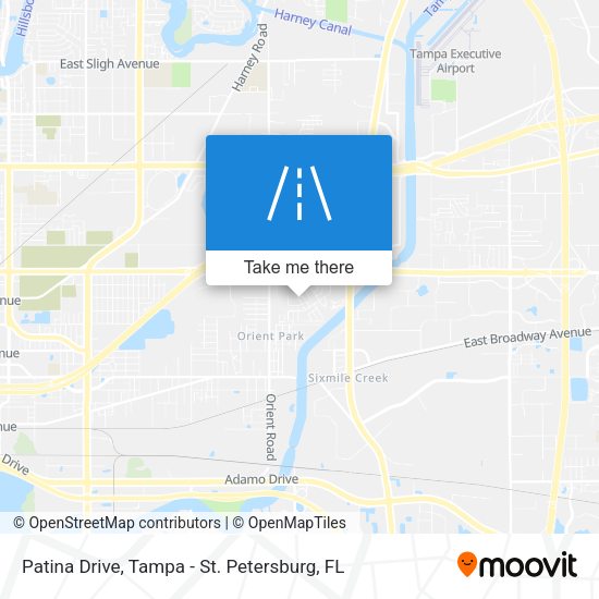 Patina Drive map