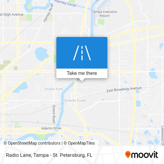 Radio Lane map