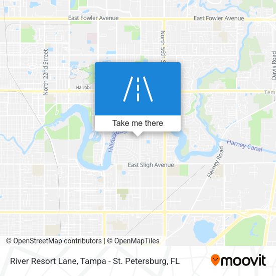Mapa de River Resort Lane