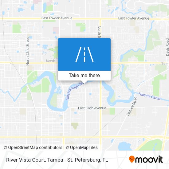 River Vista Court map