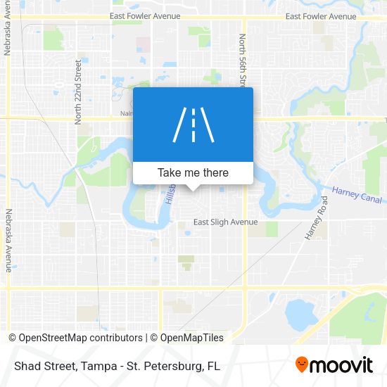 Mapa de Shad Street