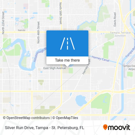 Silver Run Drive map