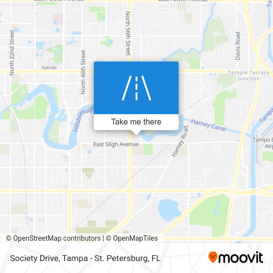 Society Drive map