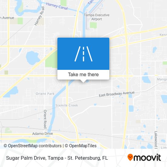 Mapa de Sugar Palm Drive