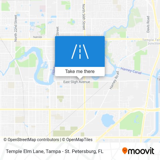 Mapa de Temple Elm Lane