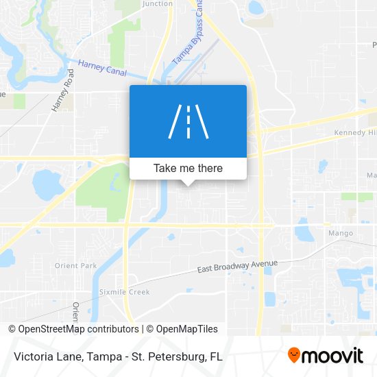 Victoria Lane map