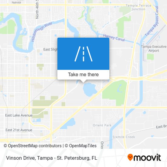 Mapa de Vinson Drive