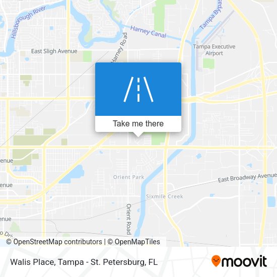 Walis Place map