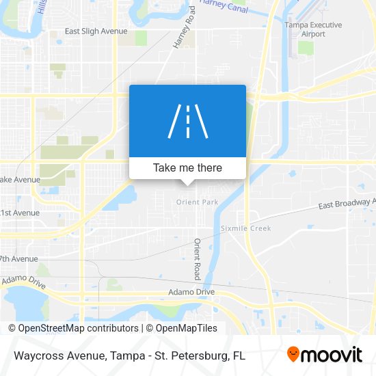 Mapa de Waycross Avenue