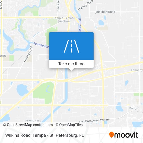 Mapa de Wilkins Road